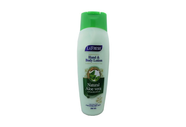 Natural Aloe Vera Lotion 48x200ml LAFRESH