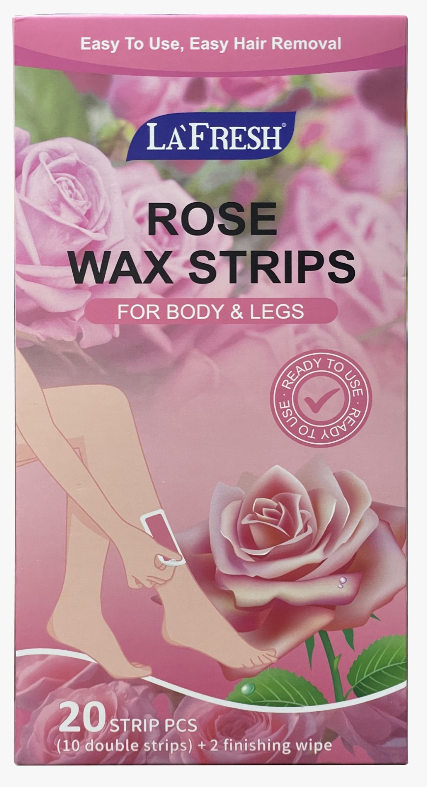 Lafresh Wax Strips  Rose 1x96pcs