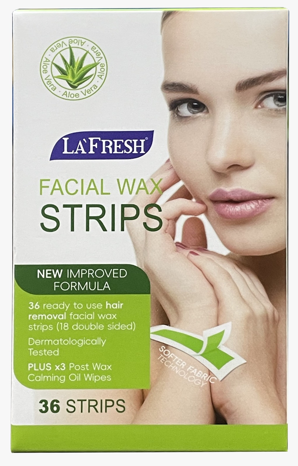 Lafresh  Facial  Wax Strip Aloe vera 1ctn x192 Pcs